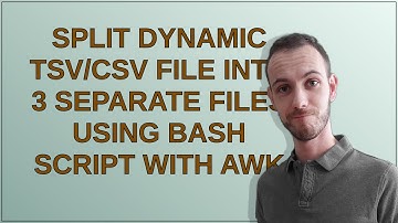 Split dynamic TSV/CSV file into 3 separate files using Bash script with Awk