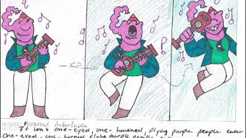 Regina's One Eyed one Horned Flying Purple People ...