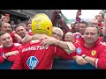 REACTION: Lewis Hamilton’s first Ferrari podium after battle with Charles Leclerc