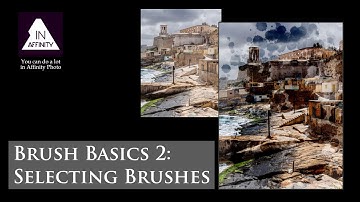 Brush Basics 2: Selecting Brushes (in Affinity Photo)