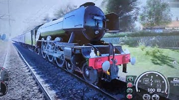 flying Scotsman in train sim world 4 getting to 100 mph