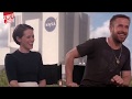 FIRST MAN | Ryan Gosling and Claire Foy Interview | HOT CORN
