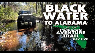 Blackwater state forest to Alabama  Panhandle Adventure Trail