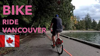 VANCOUVER BC CANADA & BIKING AROUND STANLEY PARK on a BIANCHI Via Nirone 7 & BEETHOVEN SONATA 4