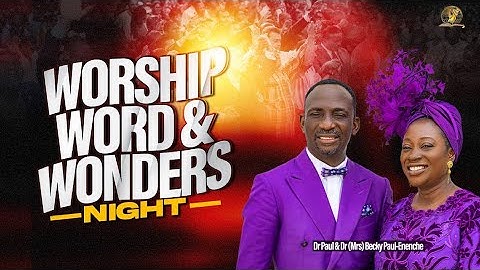 SEPTEMBER 2024 WORSHIP WORD AND WONDERS' NIGHT. 27-09-2024