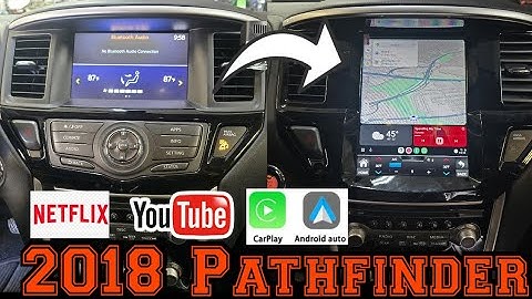 2012-2019 Nissan Pathfinder 10.4" Wireless Carplay Android Auto mirror cast Netflix youtube