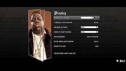 GTA SA Menu and Loading Screen (LA Gangs mod menu)