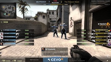 CEVO-Pro CS:GO Season 4: iBUYPOWER vs. The Stream Team - Week 6:1 on de_mirage