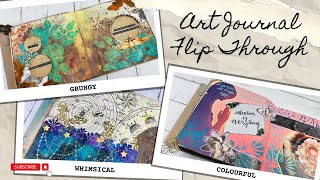 My Art Journal Journey: 5 Years Of Creative Inspiration From 2018-2023! | Art Journal Flip Through