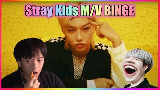 DUDES BE BANGIN&#39; REACTING TO STRAY KIDS &quot;NO EASY M/V&#39;S&quot;