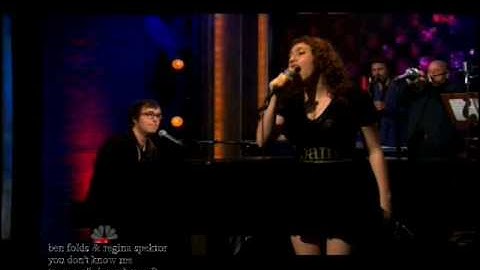 Ben Folds & Regina Spektor - You Don