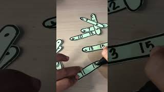 Apple Number Sequence Activity For Preschoolers #shorts #playbasedlearning #trending #viral #fyp Wealth