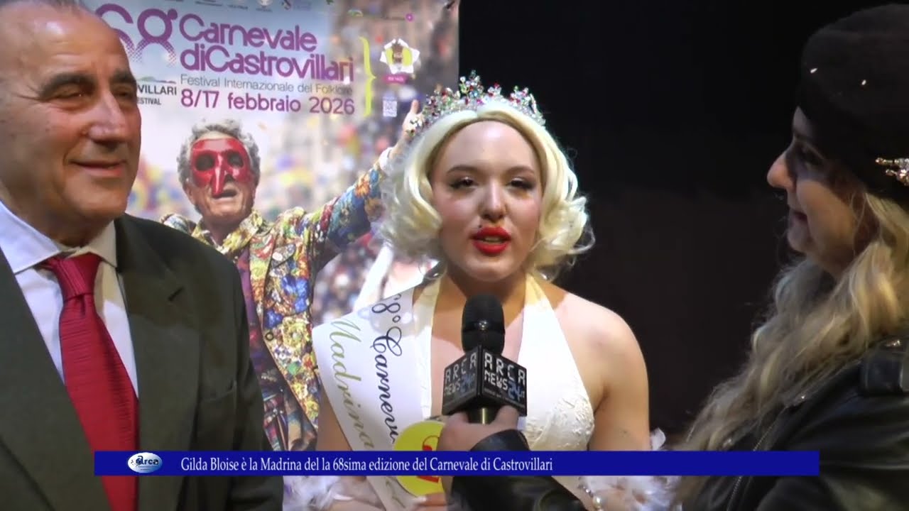 Gilda Bloise è la Madrina della 68 sima edizione del Carnevale di Castrovillari