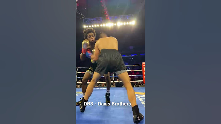 DB3 Davis Brothers Top Rank Debut! (Keyshawn & kelvin davis)