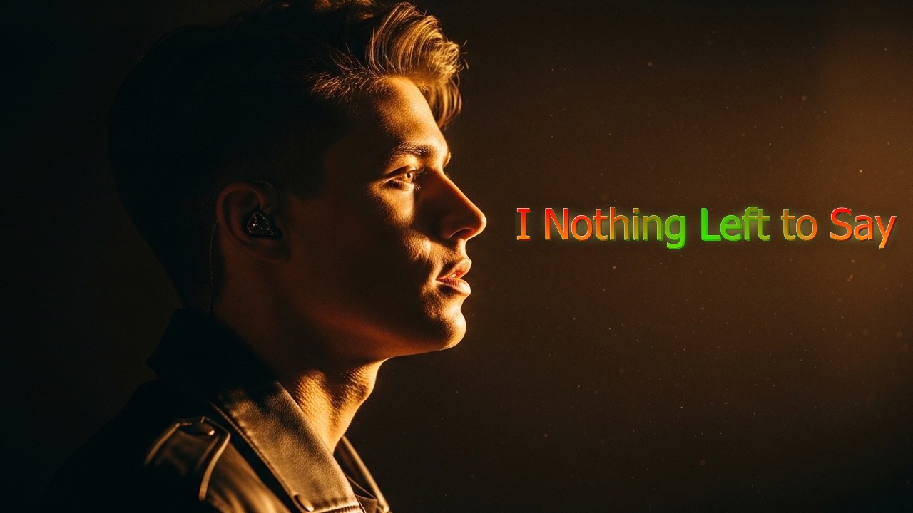 I Nothing Left to Say - NEOSO