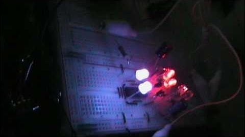 Comparing two LED fader circuits