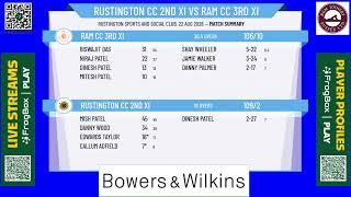 Rustington CC 2nd XI v Ram CC 3rd XI