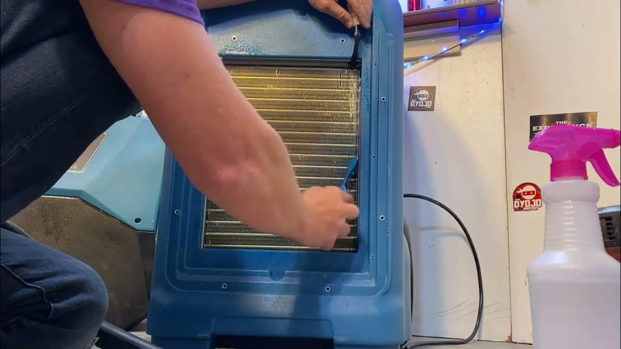 How to clean coils with Restoration Equipment Cleaner by Born To Repair