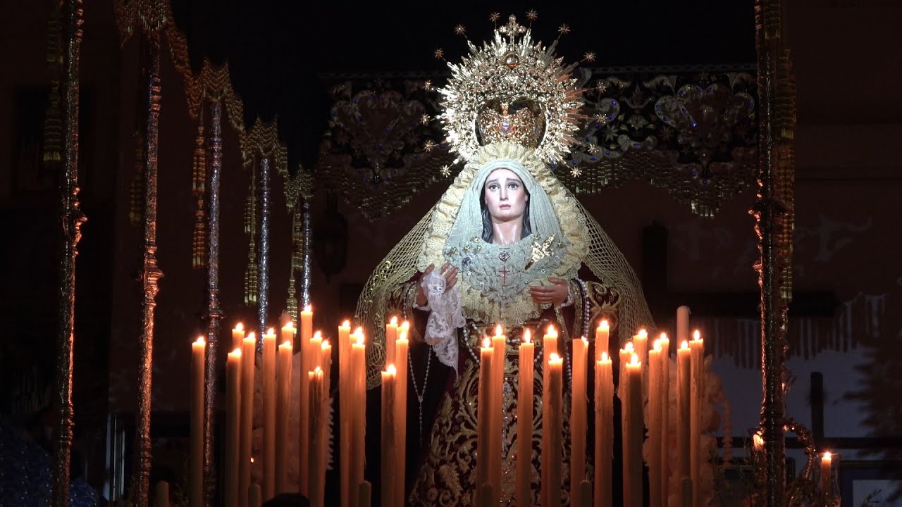 [4K] Viernes Santo Noche - María Santísima de la Soledad (Águilas 2024)