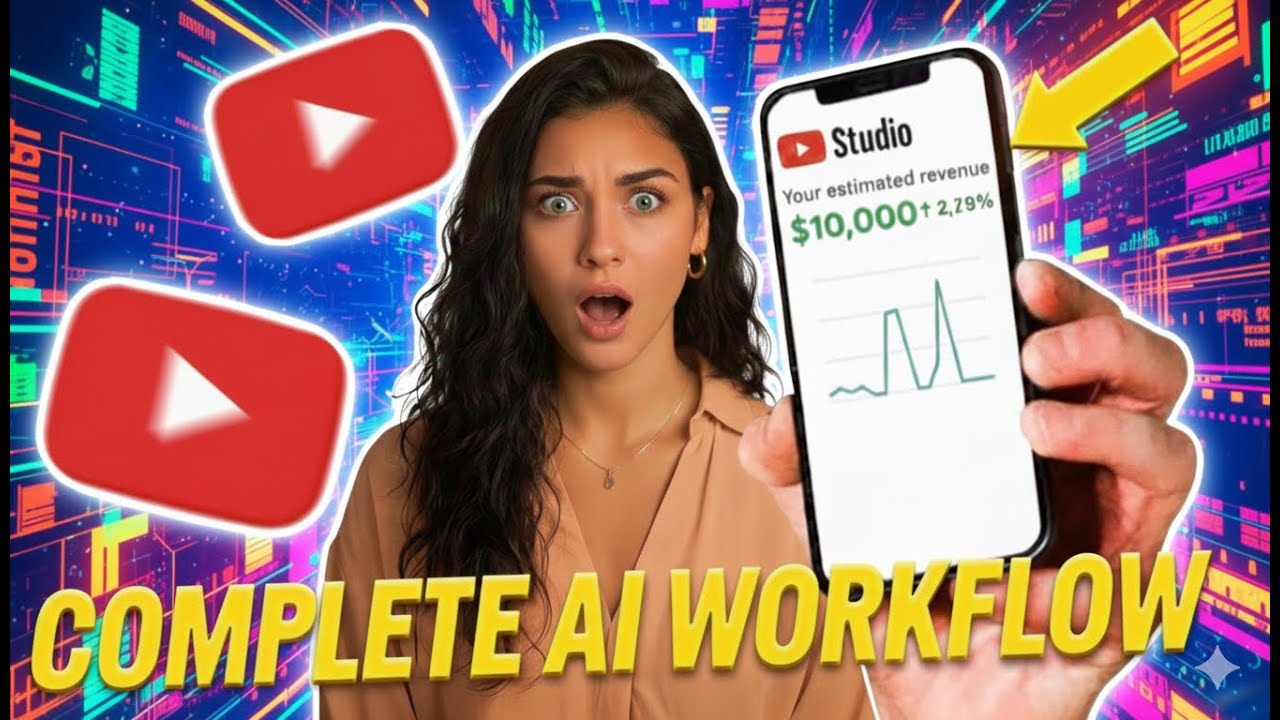 YouTube Expert Reveals SECRET AI Workflow Making $10,000 Monthly