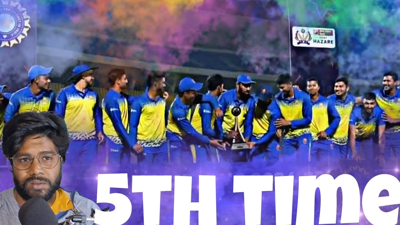 Vijay hazare trophy 2024-25 ended as expected. - YouTube