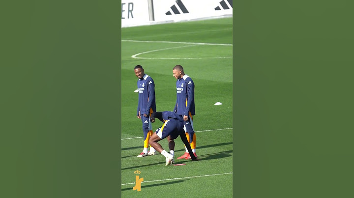Mbappé et Tchouaméni ne se lâchent pas à l’entraînement du Real Madrid ! 😏 #football #realmadrid