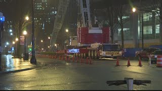 Peachtree Street road closure this weekend