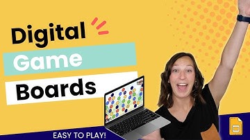 Create and Play a Digital Game Board with Google Slides (Online Teachers)