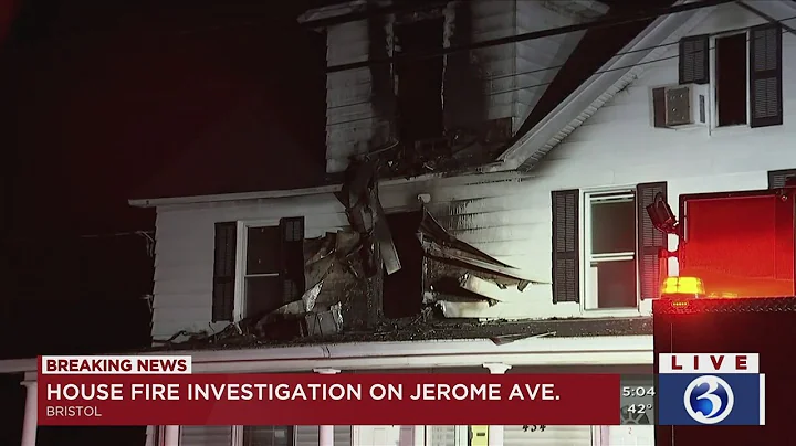 VIDEO: 1 treated for smoke inhalation after fire at Bristol home
