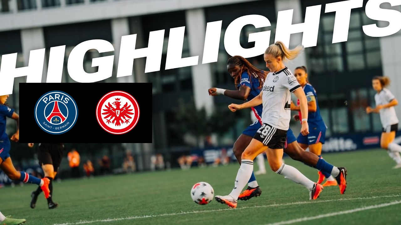 Bitteres Ausscheiden in Unterzahl I Highlights Paris Saint-Germain – Eintracht Frankfurt
