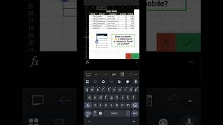 Famous How to Convert Row Data into a Single Column in Excel Mobile #excel #tricks #excelformula Profile