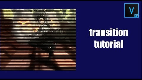 easy glitch transition | sony vegas pro tutorial
