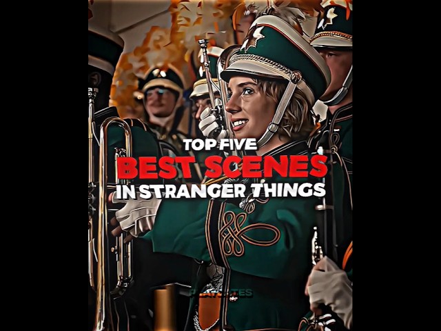 Top 5 Best Scenes In Stranger Things PT 2 🎥#strangerthings#maxmayfield#jimhopper #eleven