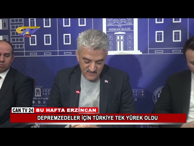 Bu Hafta Erzincan  (Can Tv24) 11.02.2023