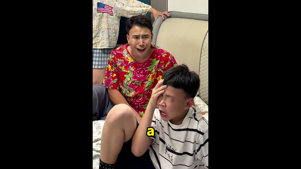 His dream turns into a battle with animals, and he even fights a lion! 😂🦁🤣 #shorts #funny #comedy