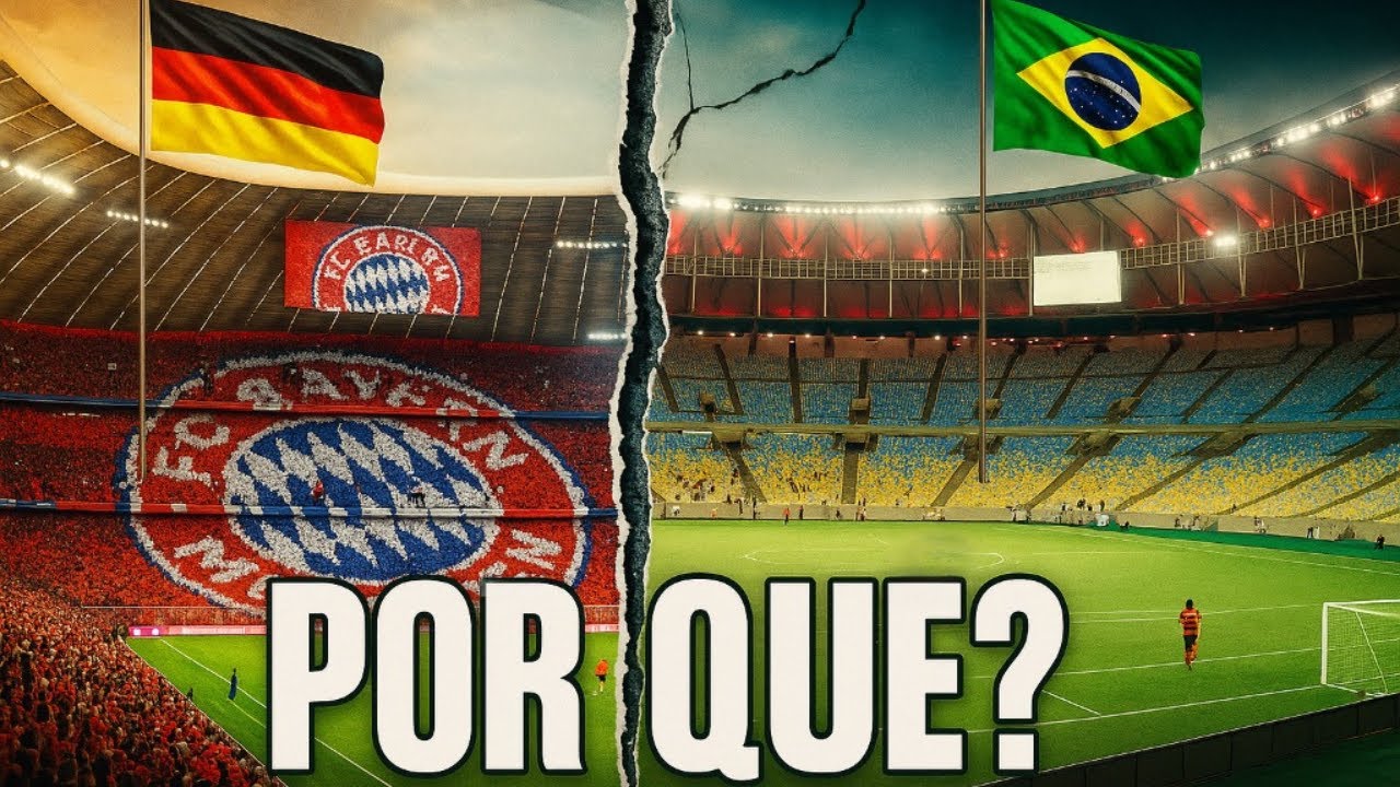 Por que não lotamos estádios como os europeus?