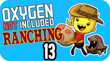 GOLD GEYSER ERUPTION!!! ▶Oxygen Not Included RANCHER◀ #13 Oxygen Not Included RANCHER UPGRADE ONI