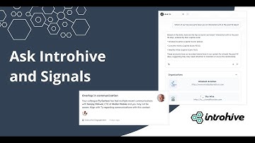 Ask Introhive and Signals