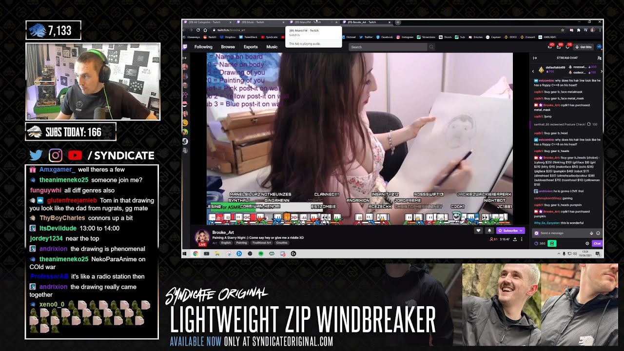 Syndicate Helping Out Fellow Twitch Streamers Donating & Just Having Fun (Funny Moments)