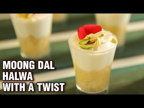 Moong Dal Halwa With A Twist - Indian Special Sweet Recipe - Indian Dessert Recipe - Smita