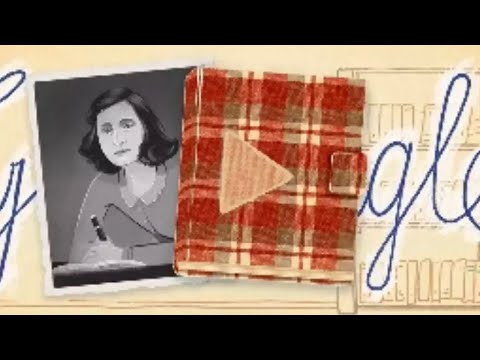 Anne Frank: Google honours Nazi holocaust victim with animated doodle