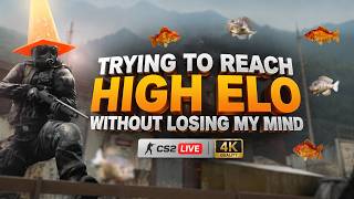 CS2 LIVE: Trying to Reach High ELO Without Losing My Mind 😭
