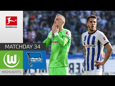 Hertha Leaves With Head Held High | VfL Wolfsburg - Hertha BSC | Highlights | MD 34 Bundesliga 22/23