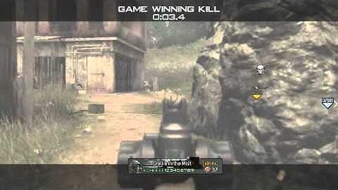 MW3 Scar L QUAD Multi Kill