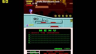 Sonic The Hedgehog (Mega-Tech, set 1) - Sonic The Hedgehog (Mega-Tech, set 1) (Arcade / MAME) - Scrap Brain Zone Music - User video