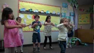 AMNA Fun 4 Kids Preschool - Yorba Linda (April 3, 2012) Stretching Excercises