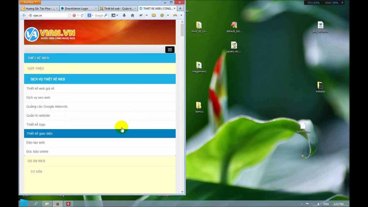 Bootstrap responsive web design vian vn youtube
