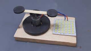 How To Make 12 Volt Electricity Generator With Magnets and Motor