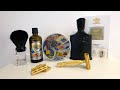 Rockwell 6S Gold 10 yr Anniversary 🌟/ Qing long HC&C / Creed Green Irish Tweed / Astraeus Brush PAA