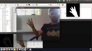 finger detection and count with python and opencv